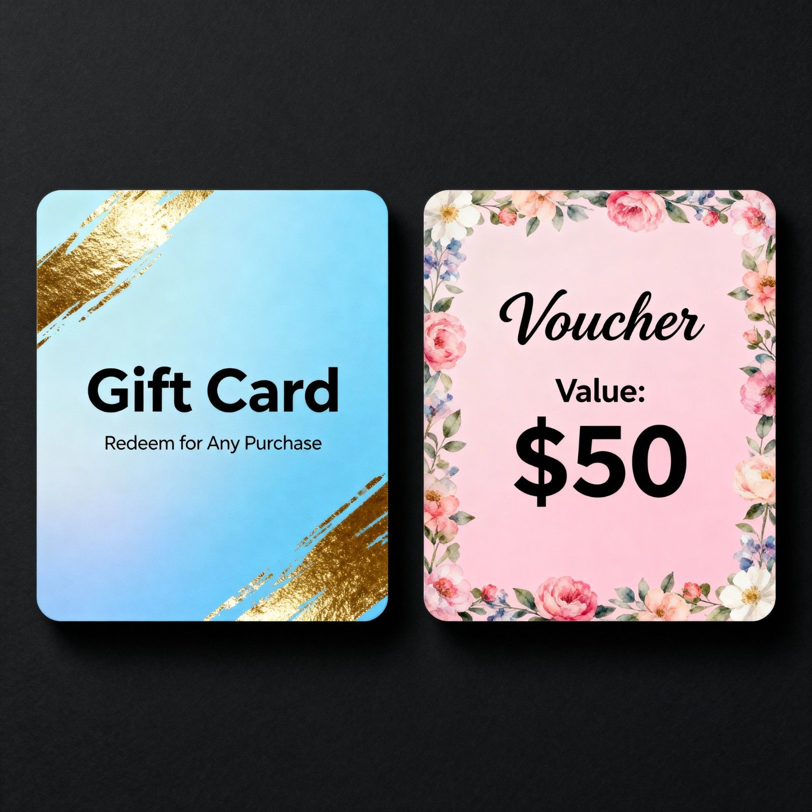 Gift Cards / Vouchers - Design 05